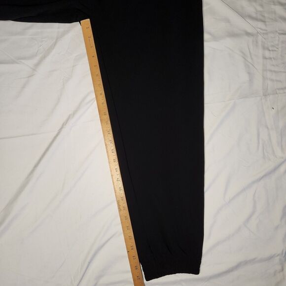 Athleta Womens 12 Metropolis Joggers Drawstring w/ Back Zipper Pocket Black - Picture 13 of 14